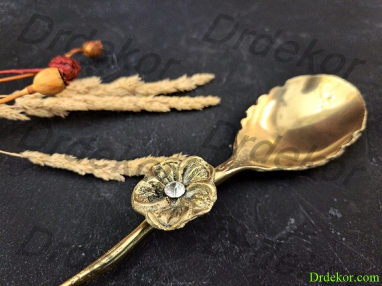 قاشق آجیل خوری گل