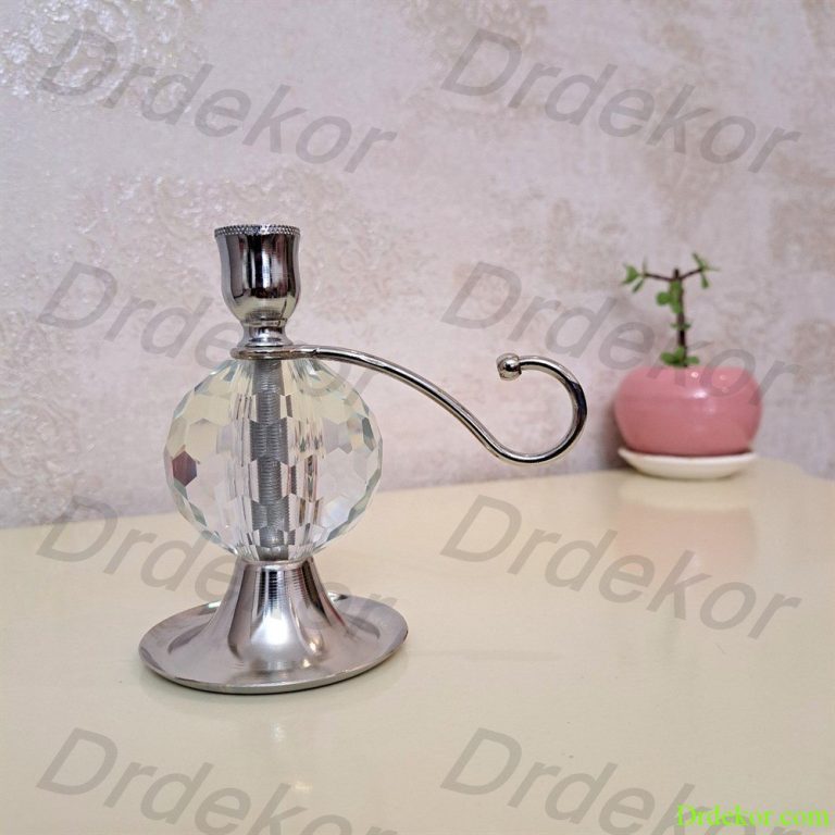 شمعدان زنبق دسته دار