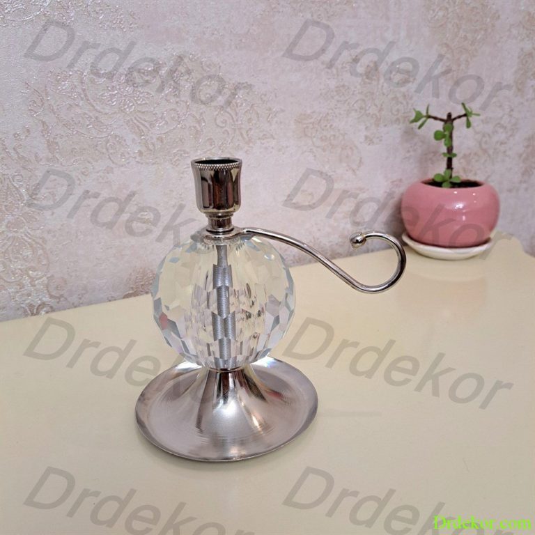 شمعدان زنبق دسته دار